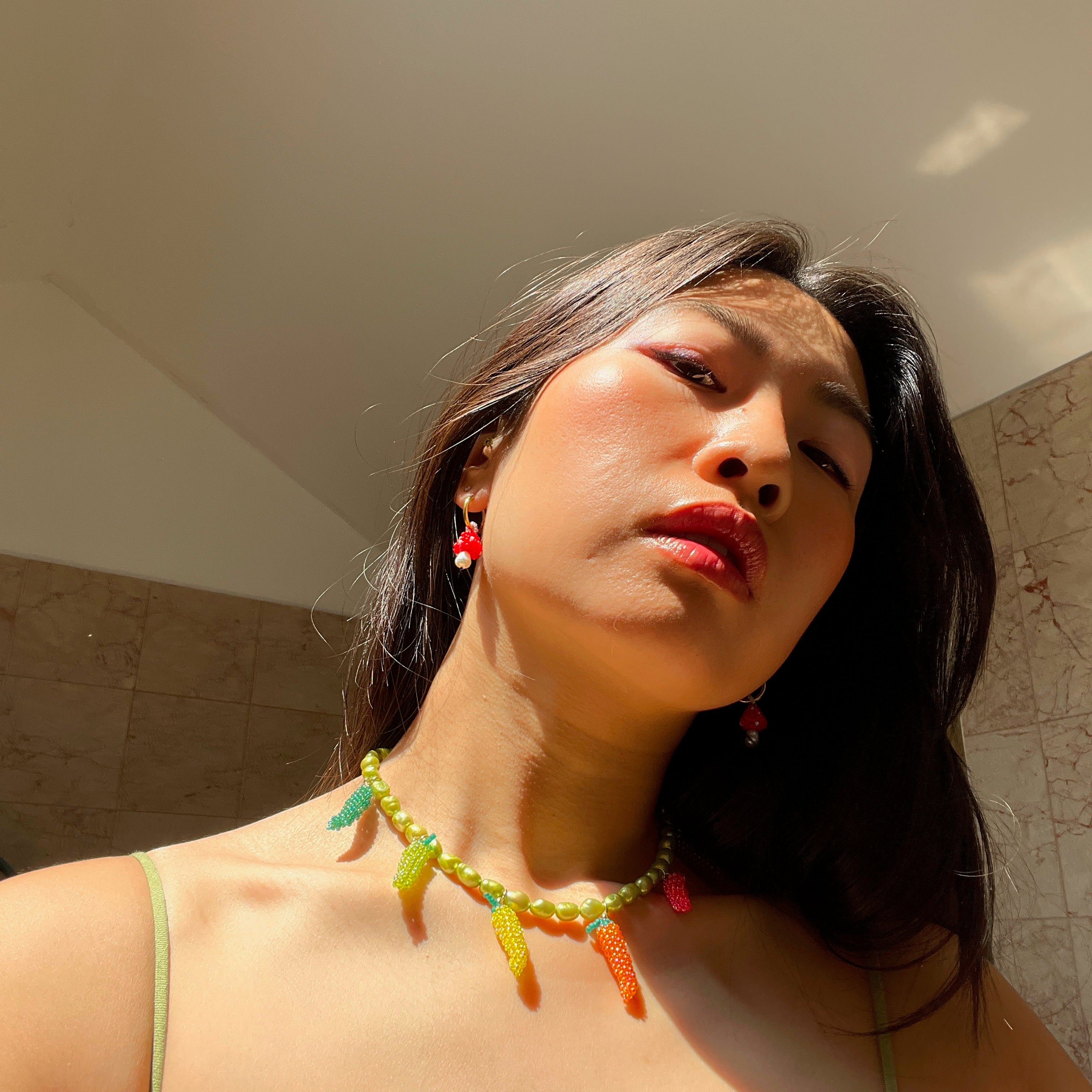 CHILI GARLAND NECKLACE