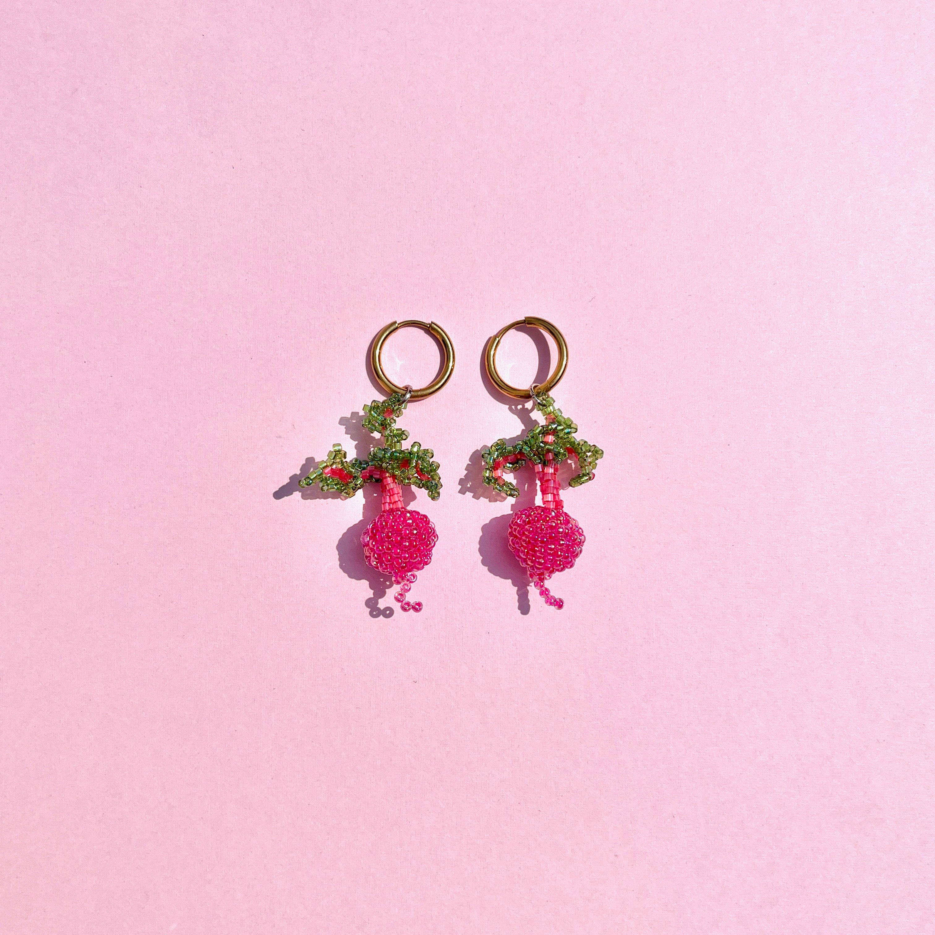 BEET EARRINGS