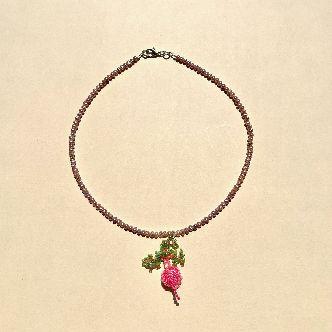 BEET NECKLACE