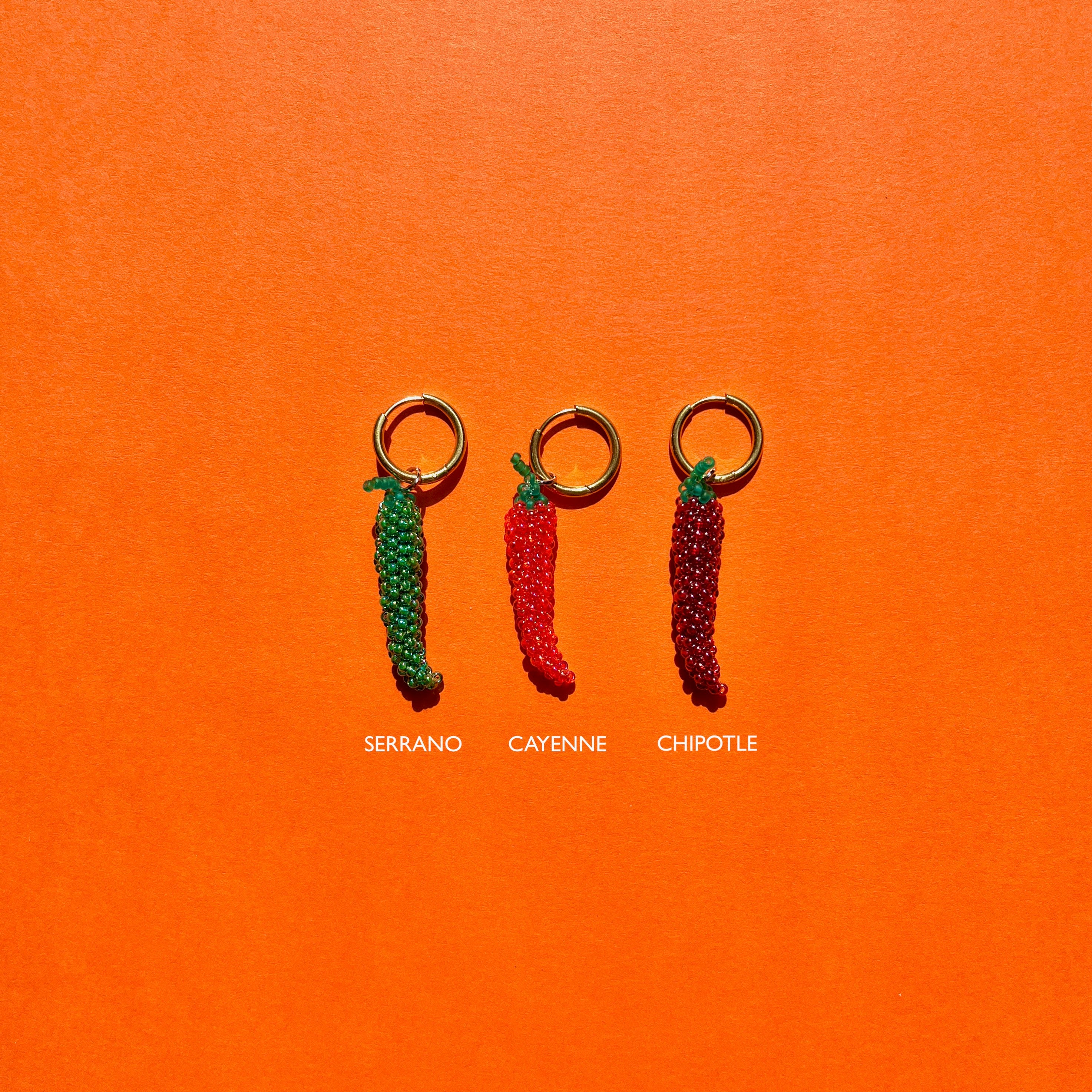 CHILI PEPPER EARRINGS