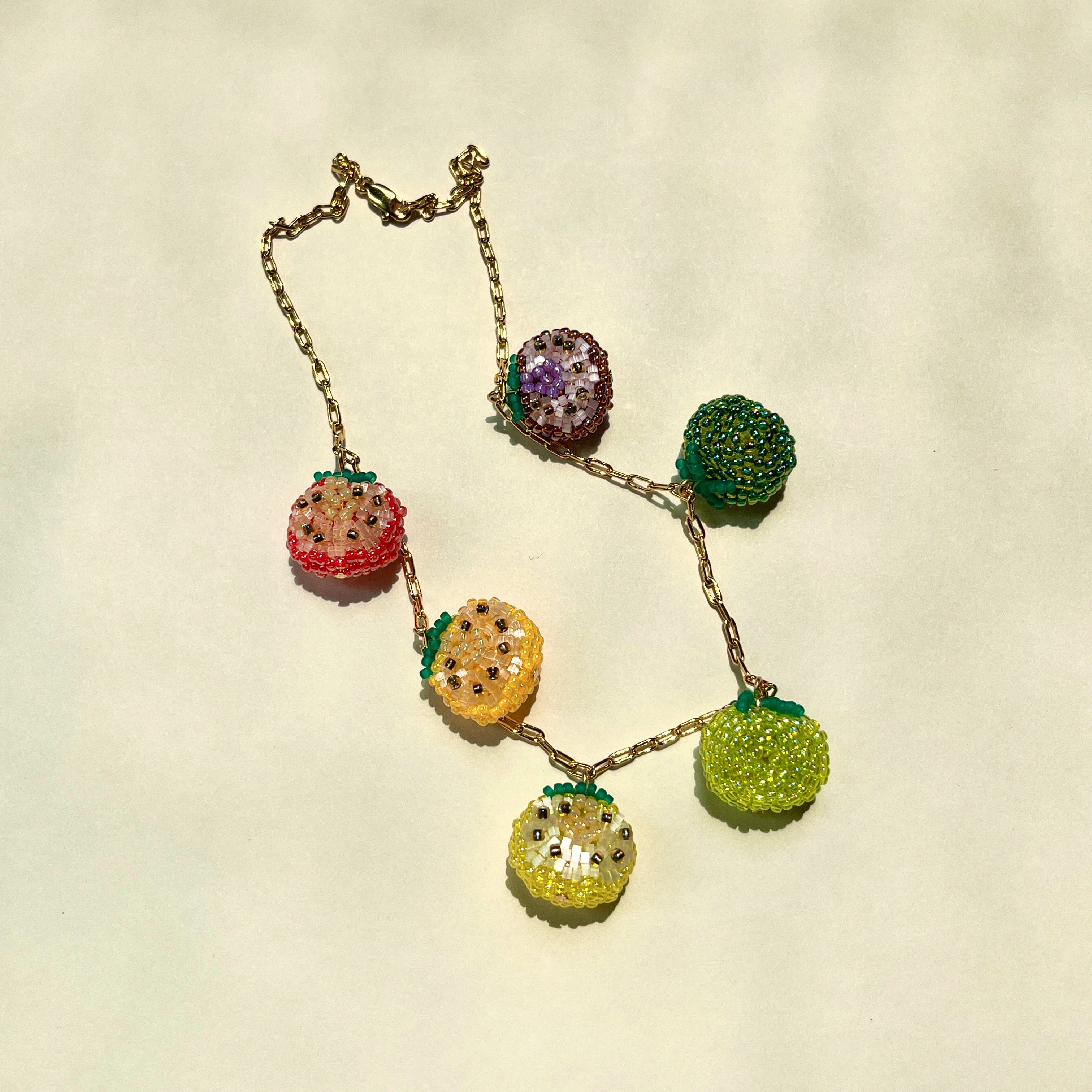 HEIRLOOM TOMATO NECKLACE