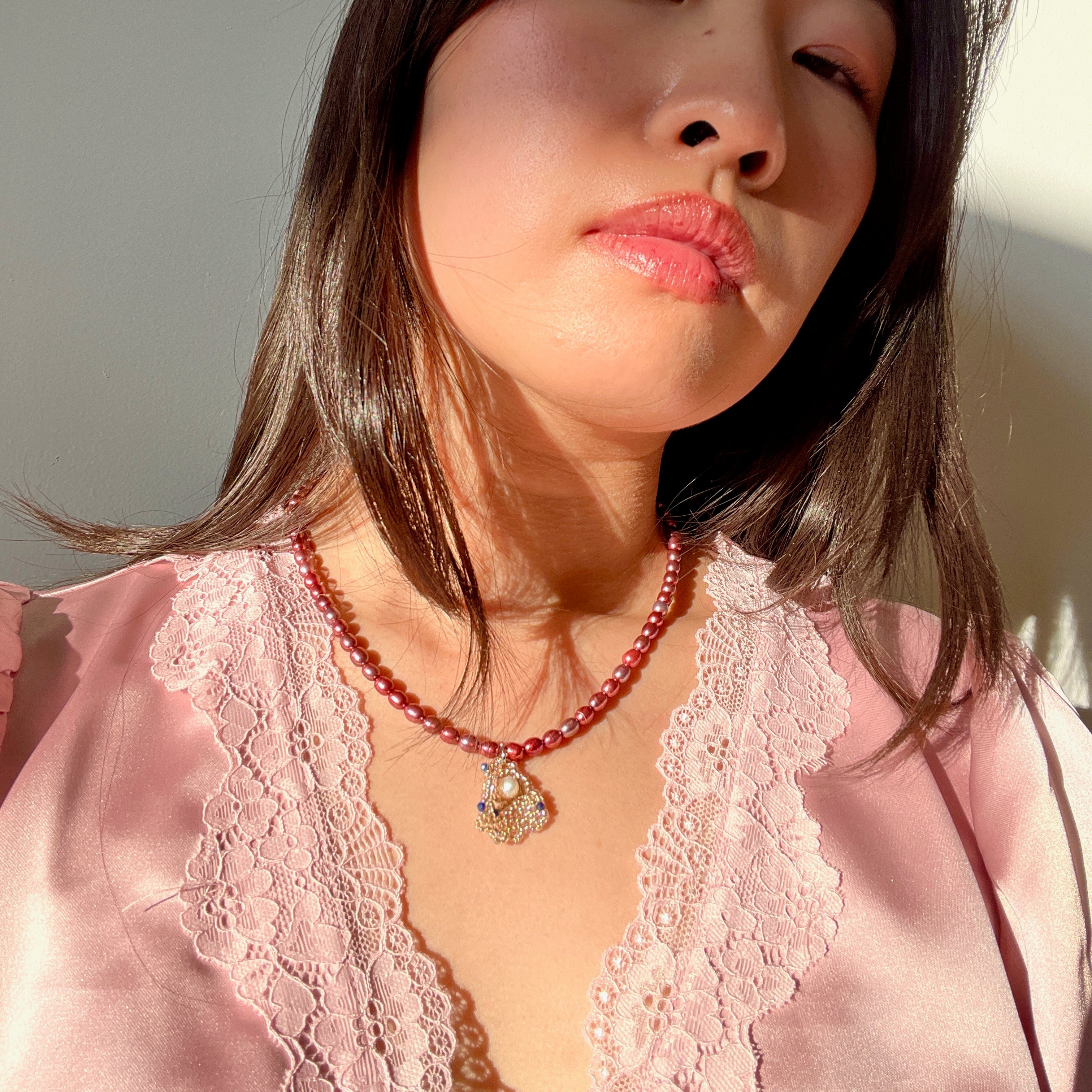 OYSTER GIRL NECKLACE 2.0