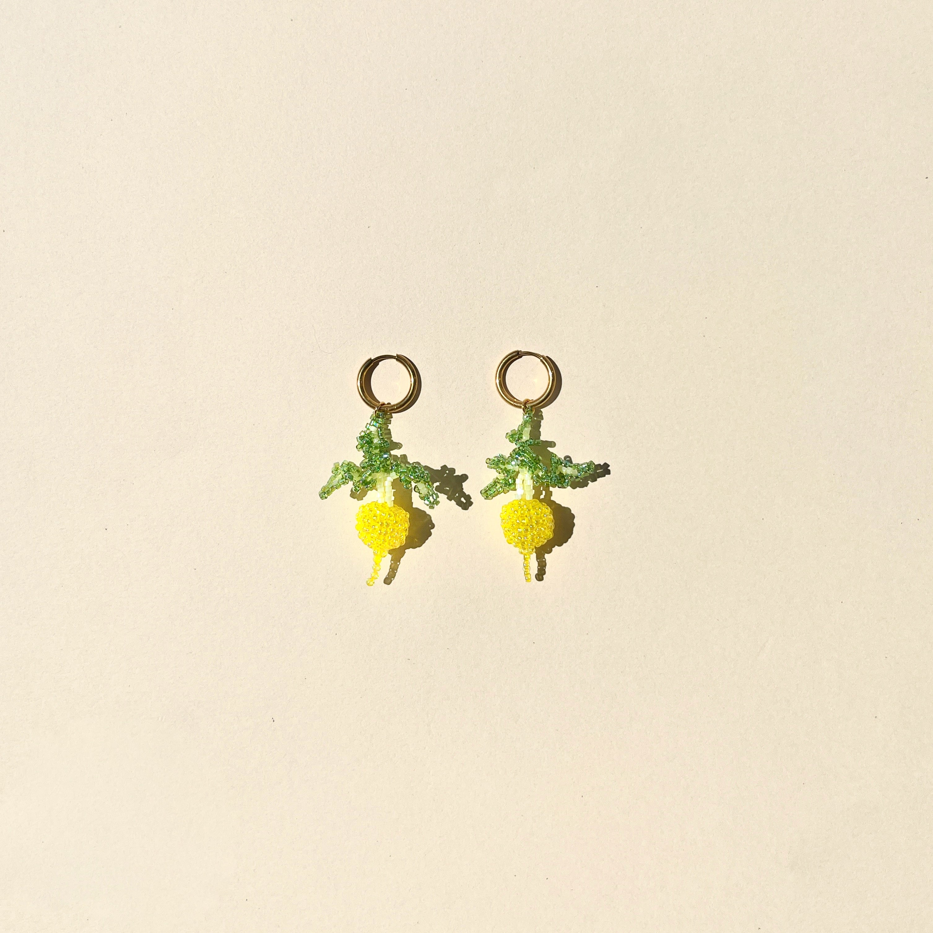 RAINBOW BEET EARRINGS