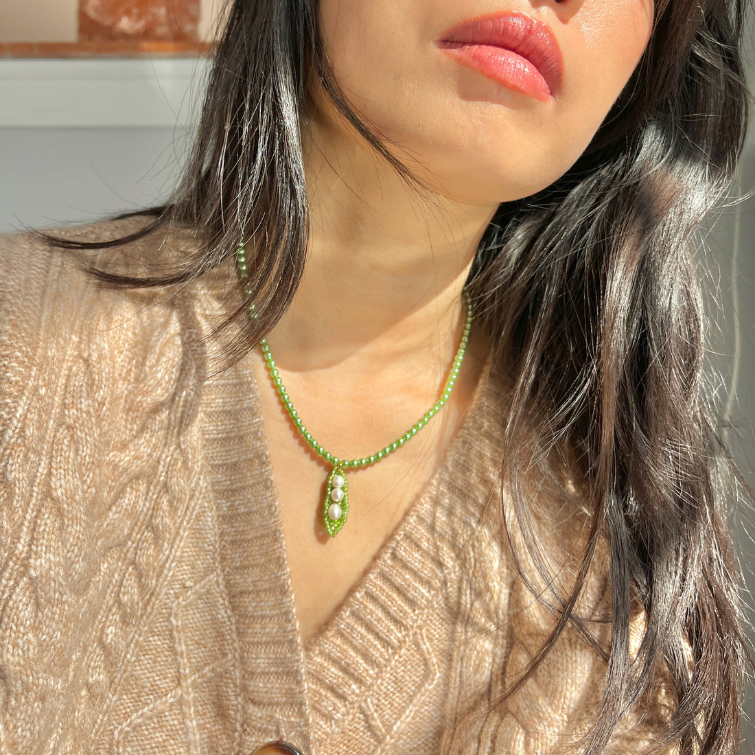 PEAPOD PEARL NECKLACE