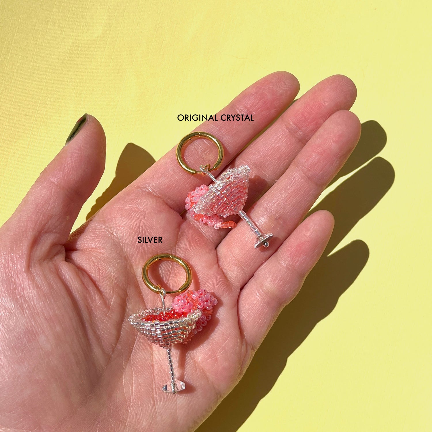 SHRIMP COCKTAIL EARRINGS