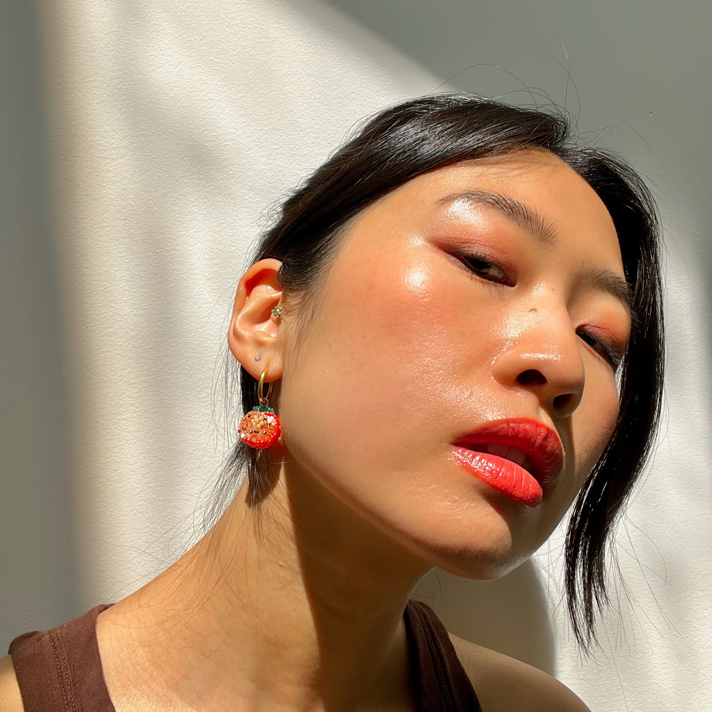 CHERRY TOMATO EARRINGS