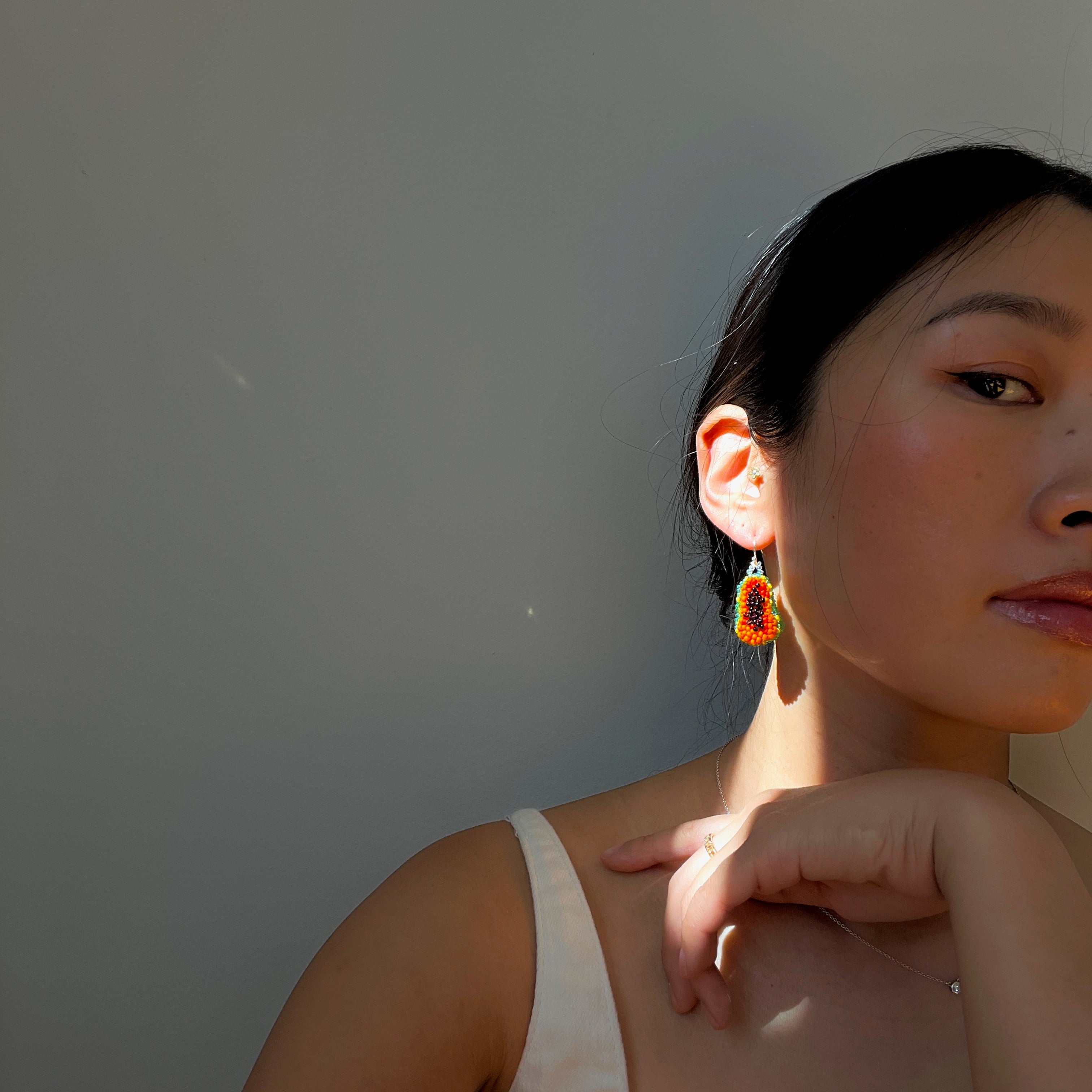 KING PAPAYA EARRINGS