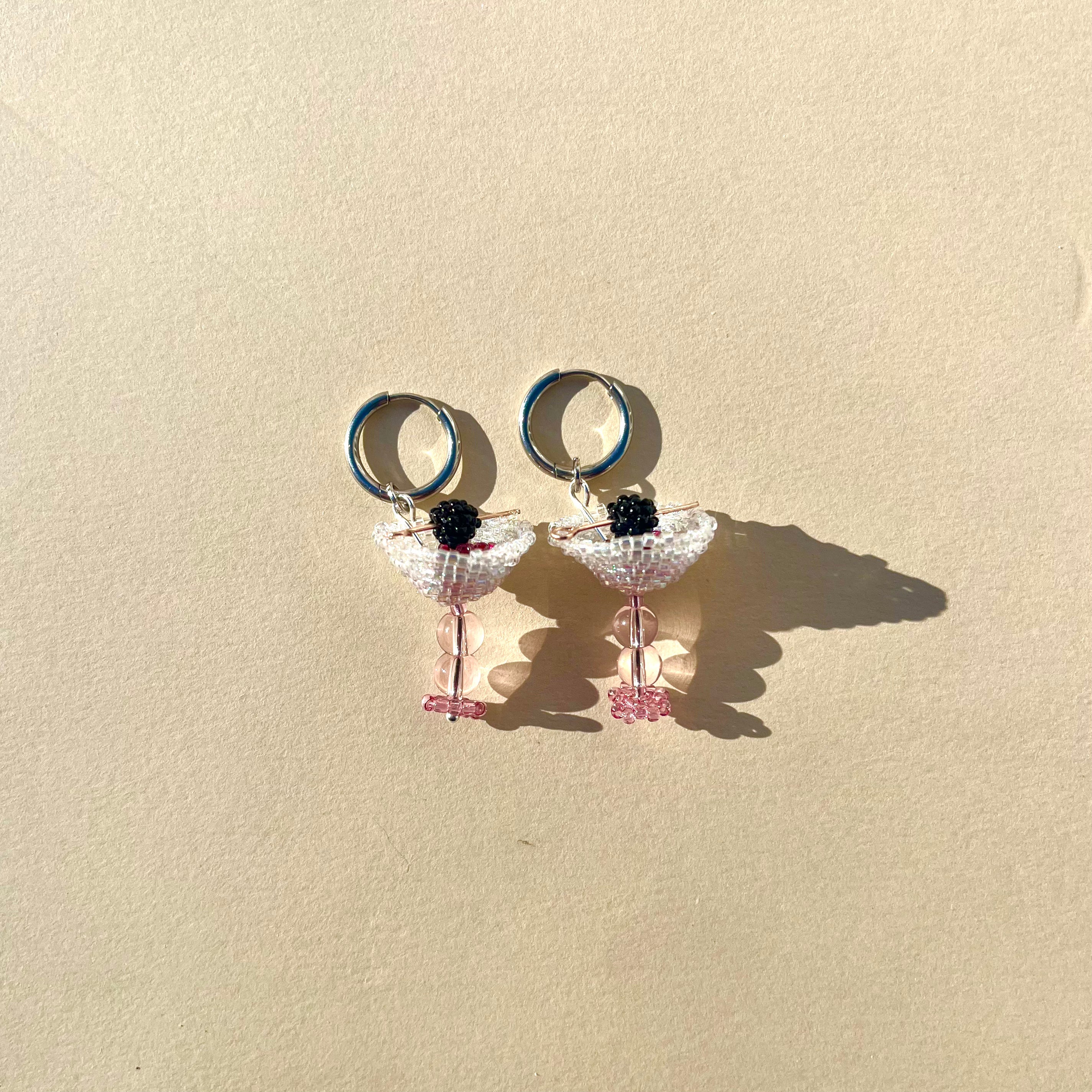 BLACKBERRY COSMO EARRINGS