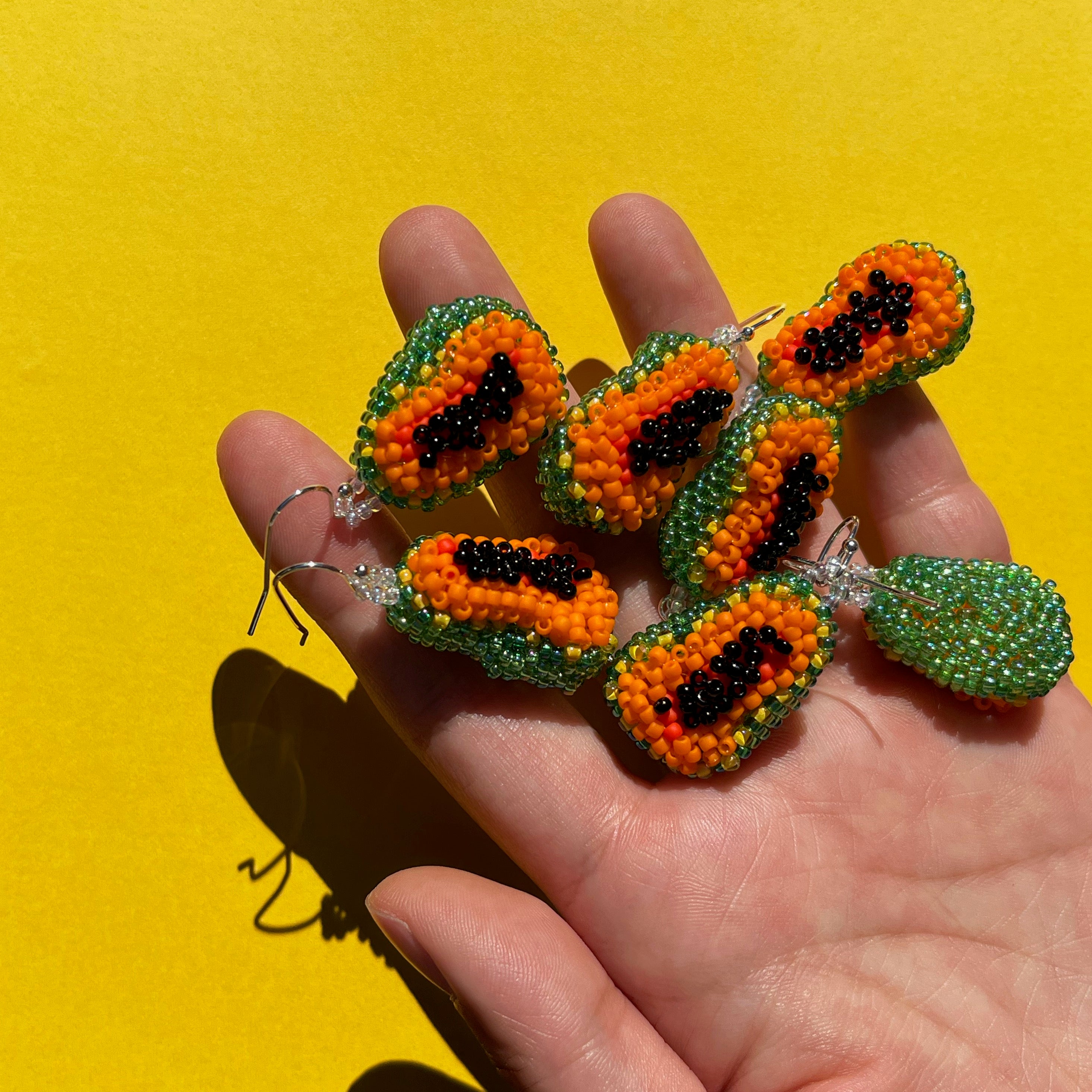 KING PAPAYA EARRINGS