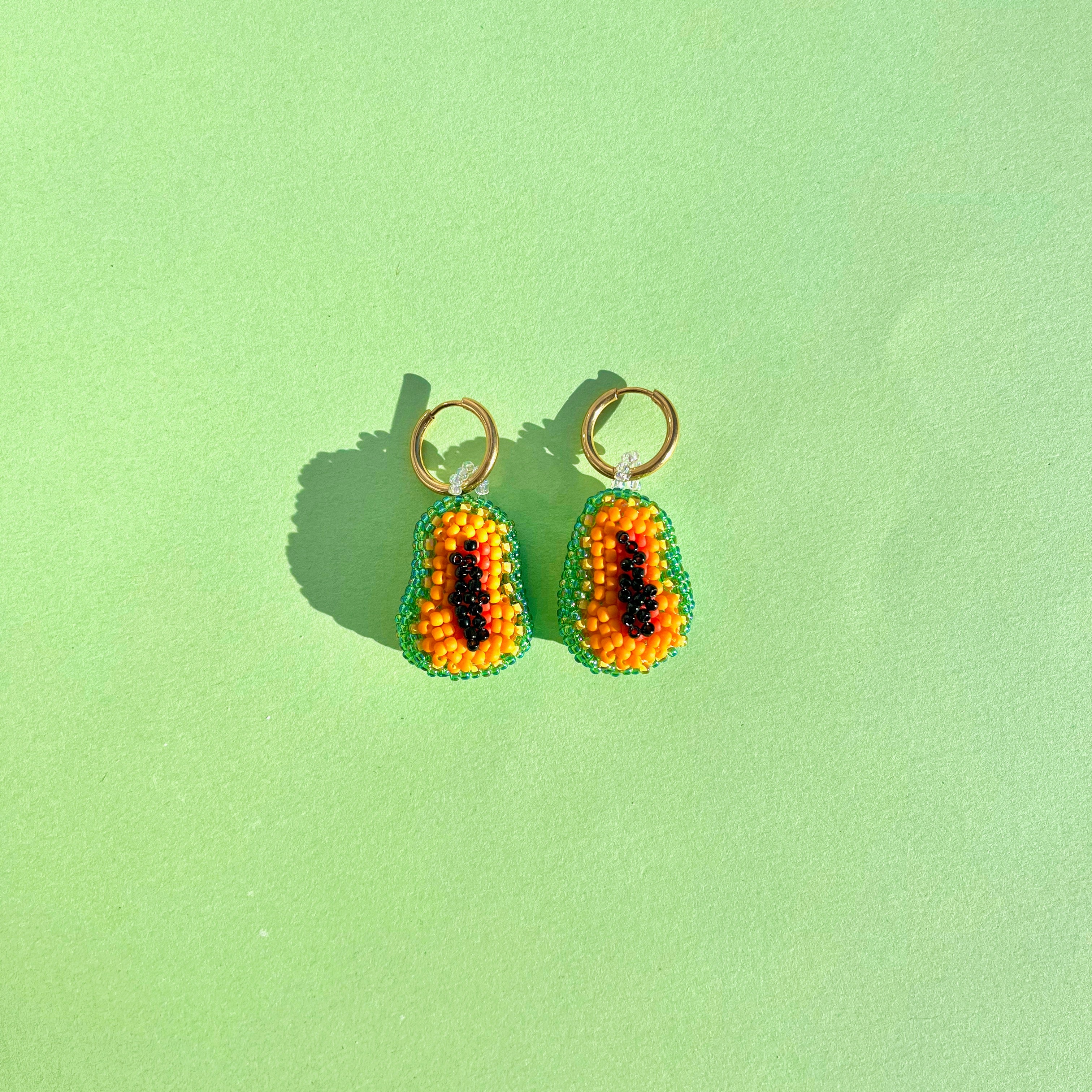 KING PAPAYA EARRINGS