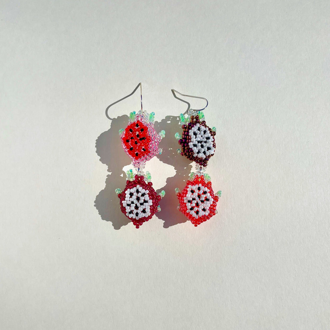 DRAGONFRUIT EARRINGS 2.0