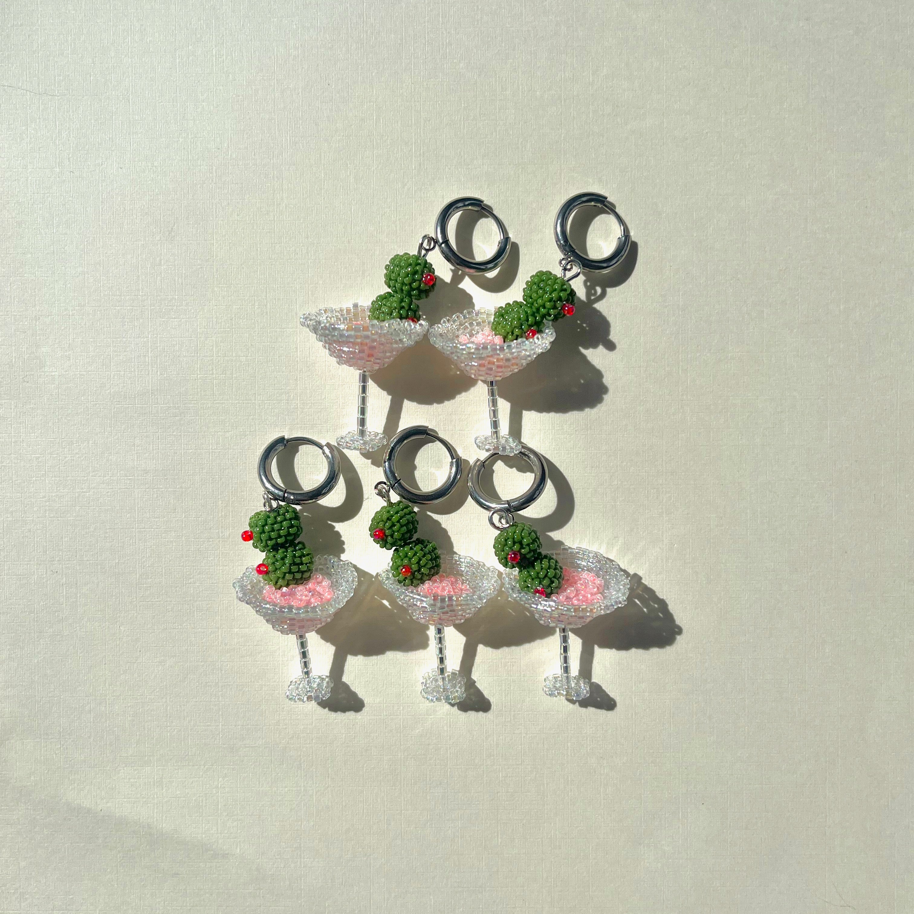 DIRTY MARTINI EARRINGS