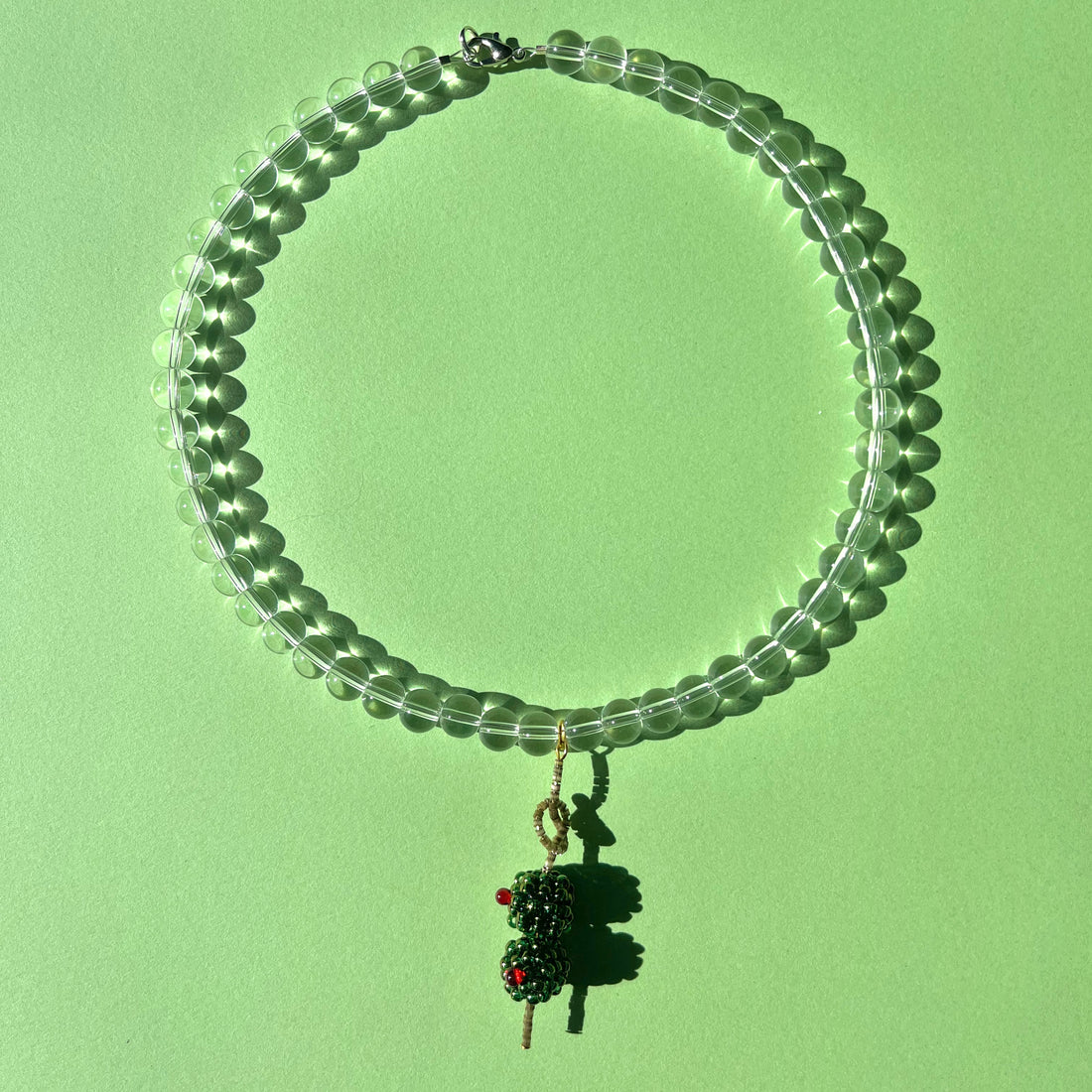 DIRTY OLIVE NECKLACE