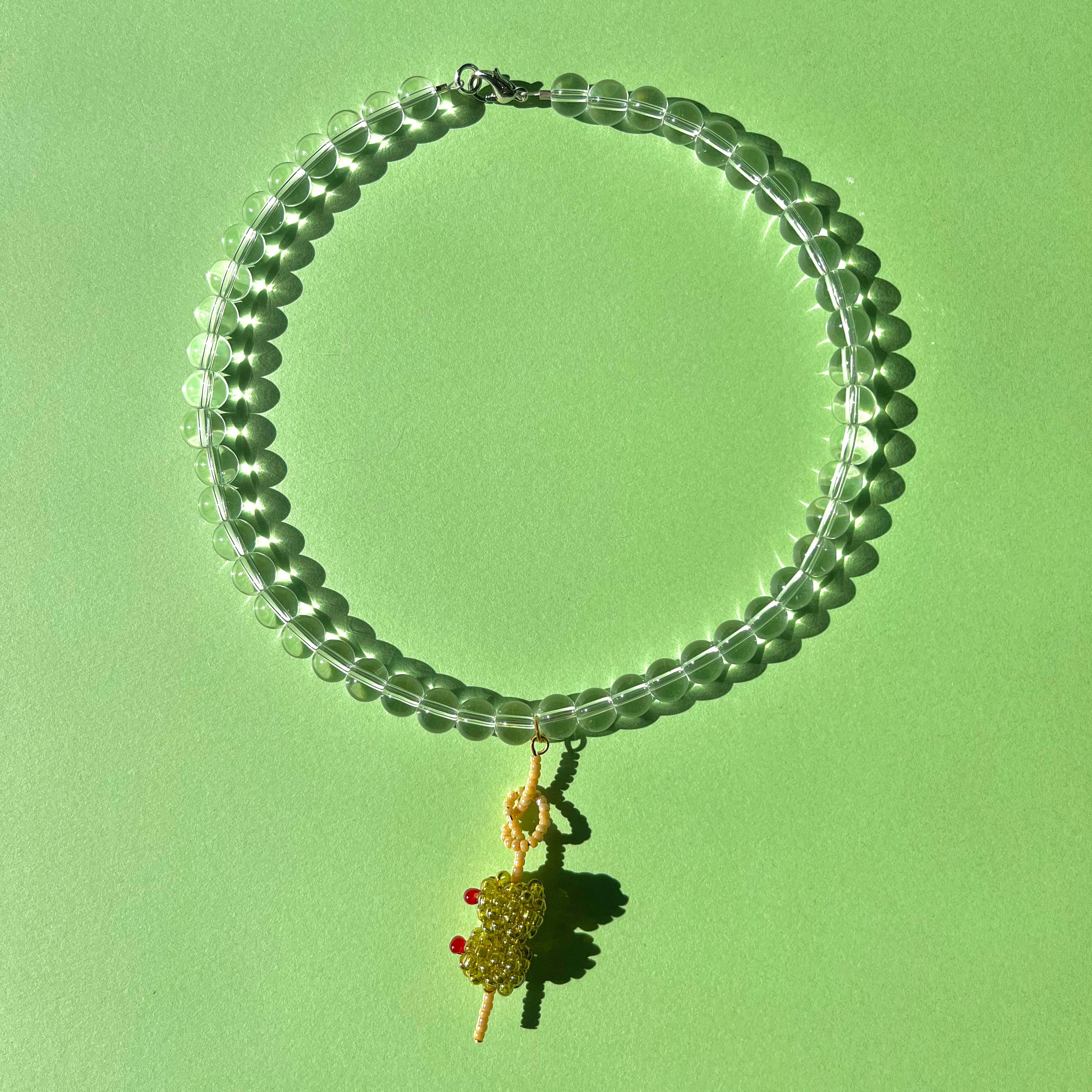 DIRTY OLIVE NECKLACE
