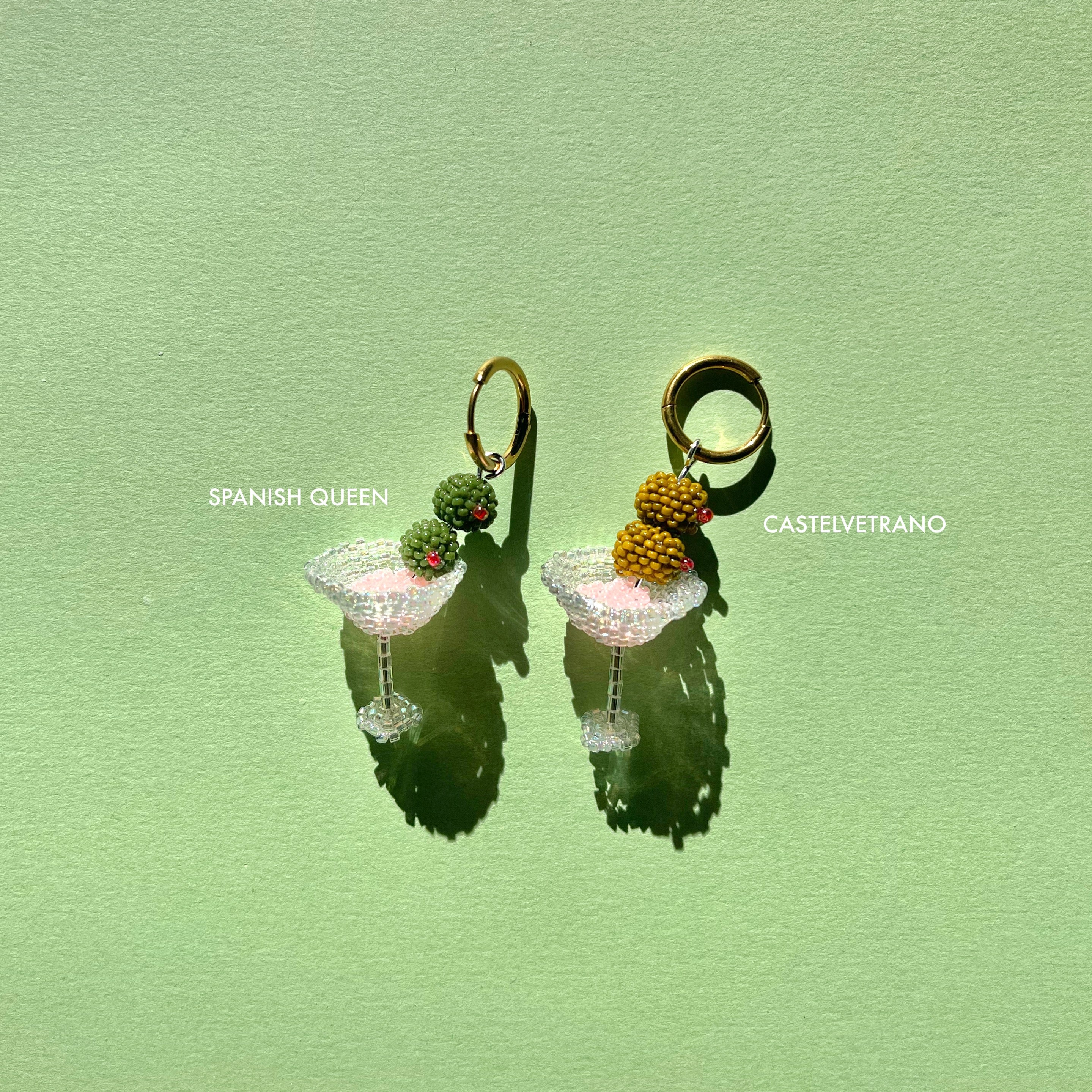 DIRTY MARTINI EARRINGS