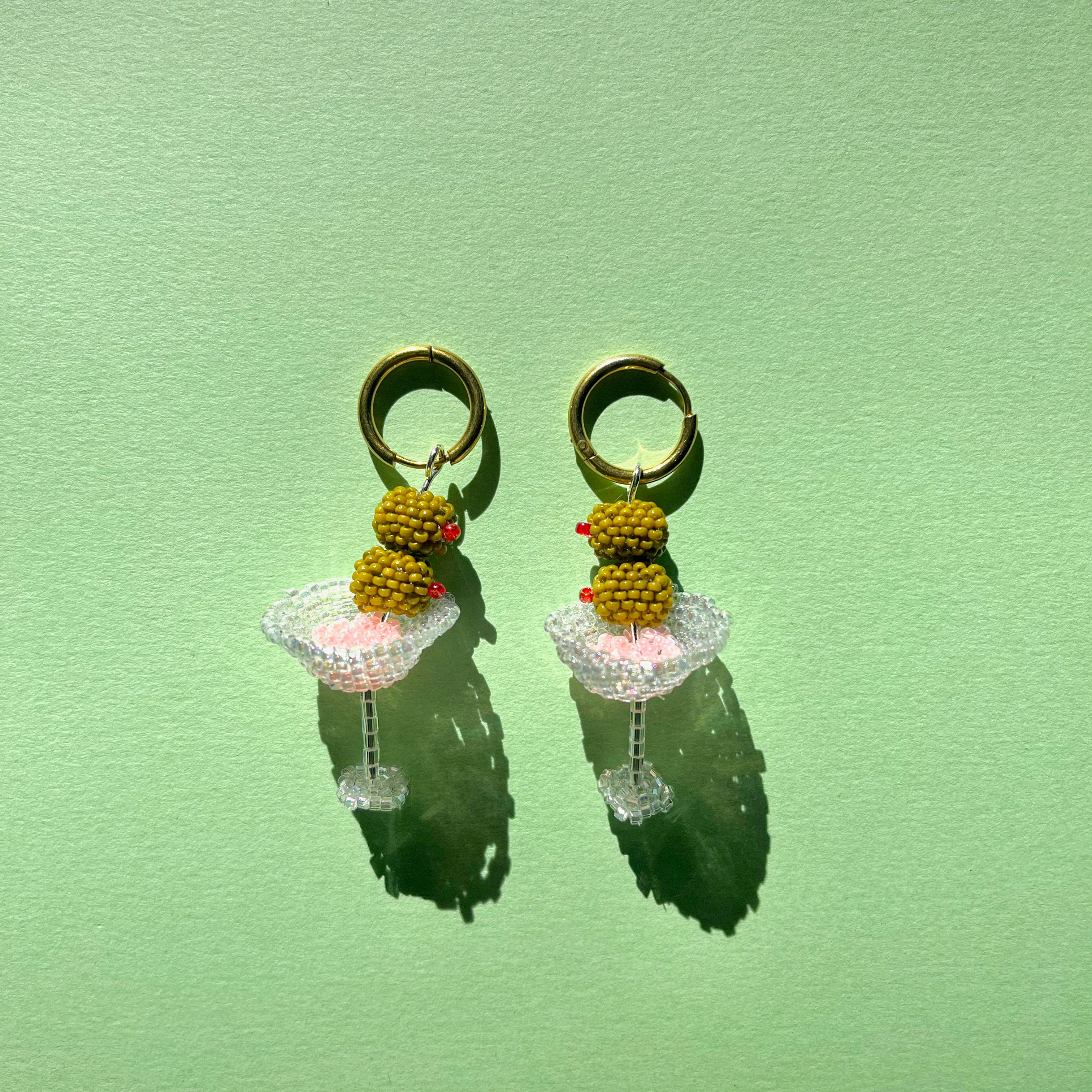 DIRTY MARTINI EARRINGS