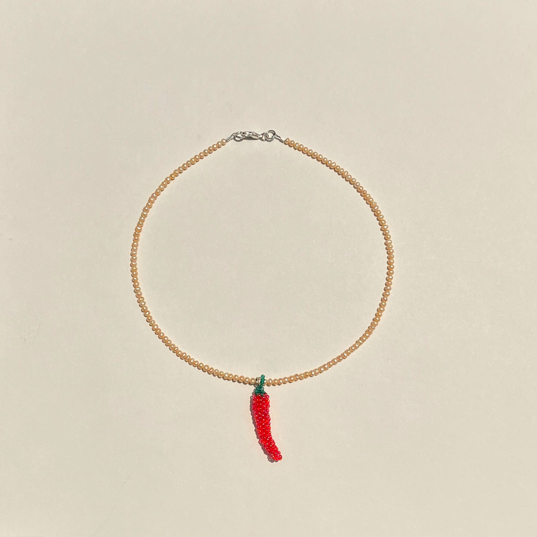 RED HOT CHILI PEPPER NECKLACE
