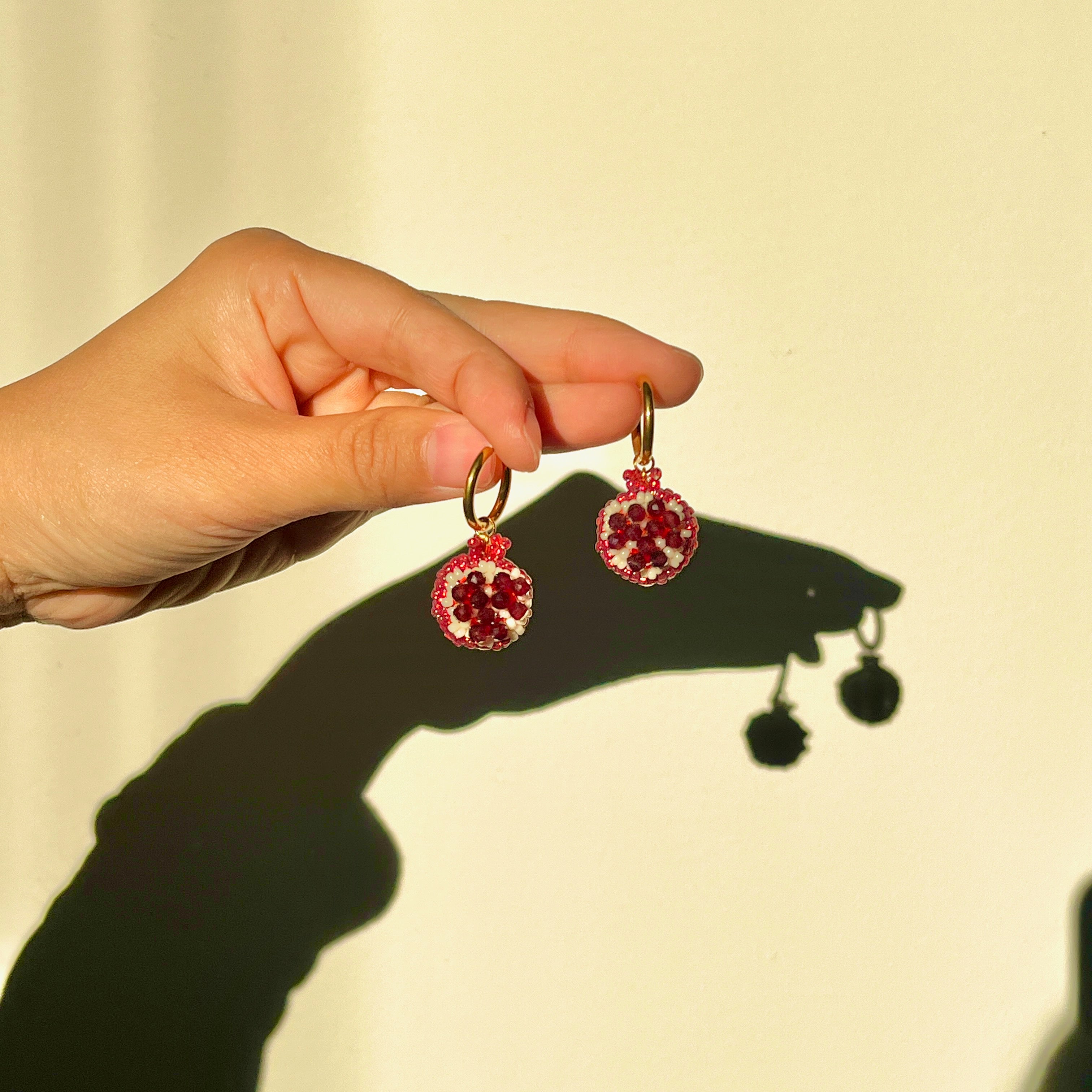 POMEGRANATE EARRINGS