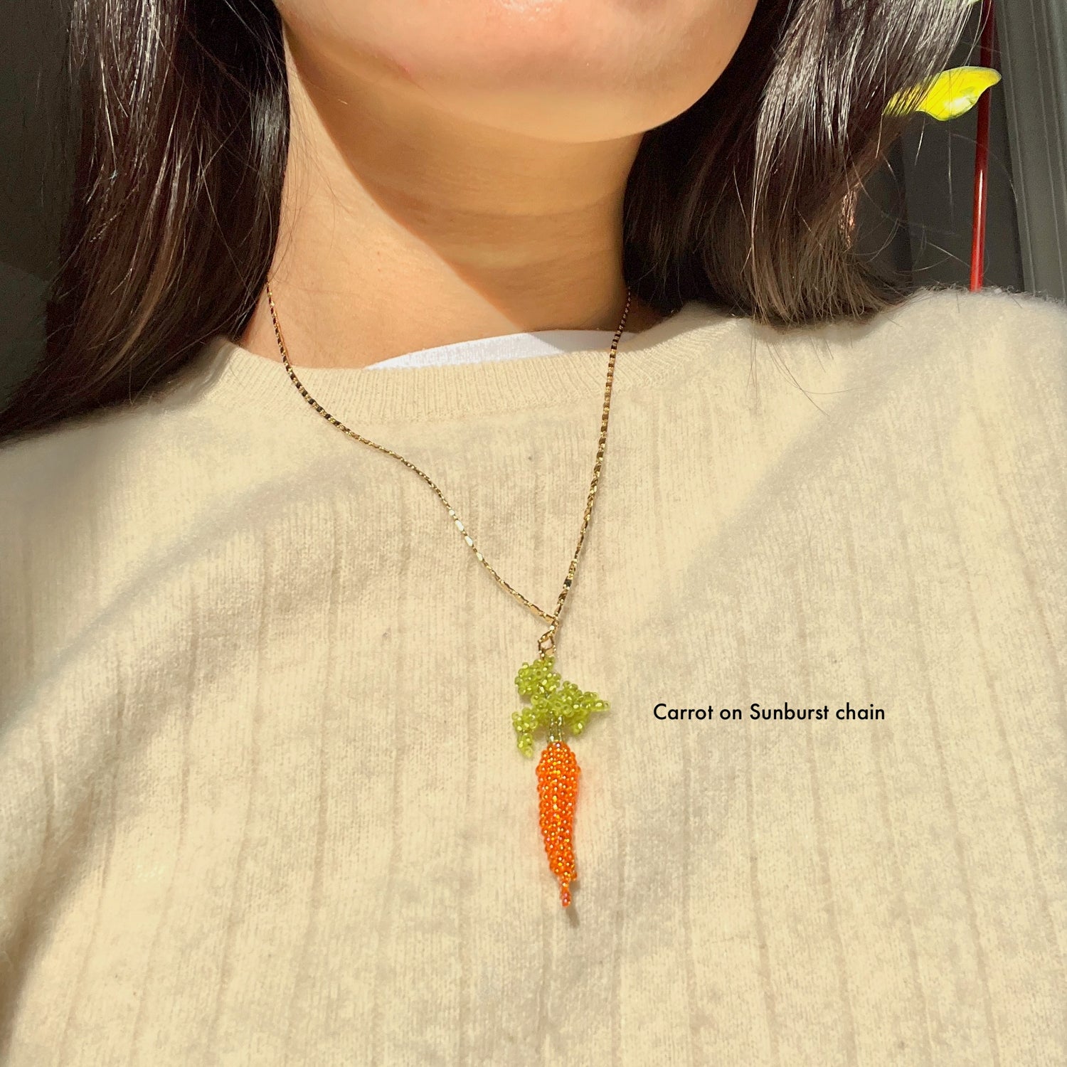 FALL PRODUCE NECKLACES