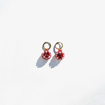 POMEGRANATE EARRINGS