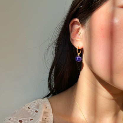 BLUEBERRY EARRINGS